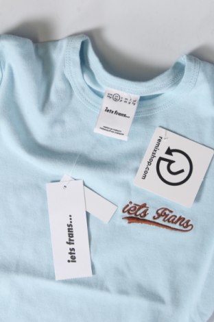 Γυναικείο t-shirt iets frans..., Μέγεθος S, Χρώμα Μπλέ, Τιμή 17,01 €