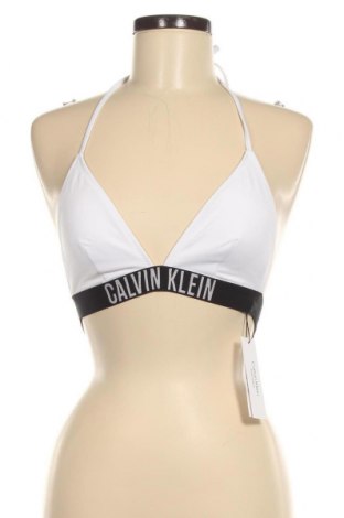 Costum de baie de damă Calvin Klein Swimwear, Mărime S, Culoare Alb, Preț 126,32 Lei