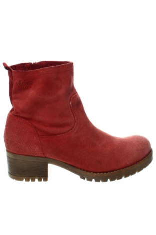Dámské boty  S.Oliver, Velikost 37, Barva Červená, Cena  499,00 Kč