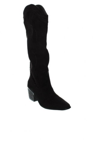 Γυναικείες μπότες Boohoo, Μέγεθος 40, Χρώμα Μαύρο, Τιμή 25,41 €