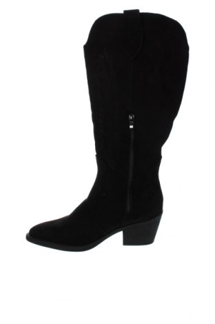 Γυναικείες μπότες Boohoo, Μέγεθος 38, Χρώμα Μαύρο, Τιμή 23,97 €