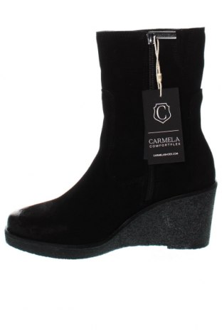Γυναικείες μπότες Carmela, Μέγεθος 38, Χρώμα Μαύρο, Τιμή 35,18 €