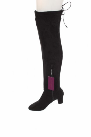 Γυναικείες μπότες Lascana, Μέγεθος 36, Χρώμα Μαύρο, Τιμή 12,46 €