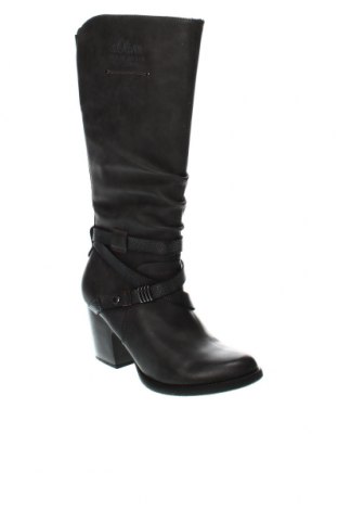 Γυναικείες μπότες S.Oliver, Μέγεθος 38, Χρώμα Γκρί, Τιμή 15,11 €