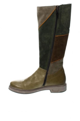 Γυναικείες μπότες Think!, Μέγεθος 40, Χρώμα Πράσινο, Τιμή 151,03 €