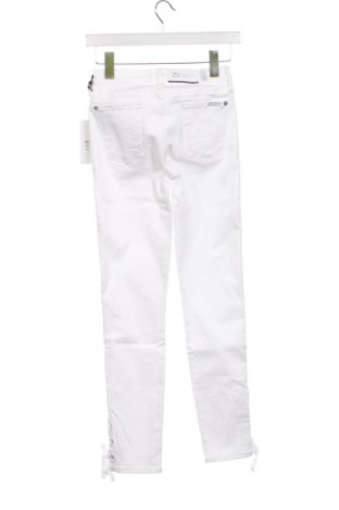 Damskie jeansy 7 For All Mankind, Rozmiar XS, Kolor Biały, Cena 124,74 zł