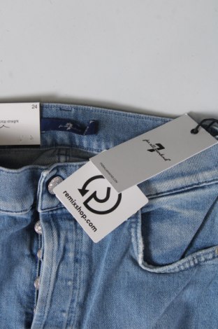 Damskie jeansy 7 For All Mankind, Rozmiar XXS, Kolor Niebieski, Cena 318,10 zł