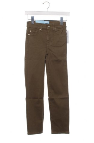 Damen Jeans 7 For All Mankind, Größe XXS, Farbe Grün, Preis € 19,30