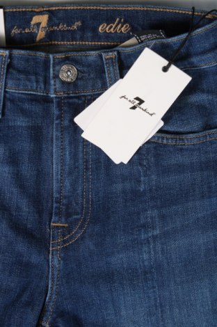 Dámske džínsy  7 For All Mankind, Veľkosť XS, Farba Modrá, Cena  54,28 €