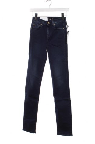 Dámske džínsy  7 For All Mankind, Veľkosť XS, Farba Modrá, Cena  18,09 €