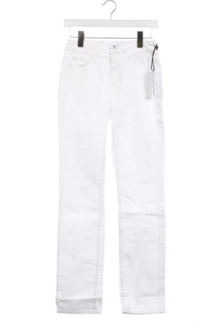 Γυναικείο Τζίν 7 For All Mankind, Μέγεθος XS, Χρώμα Λευκό, Τιμή 61,52 €