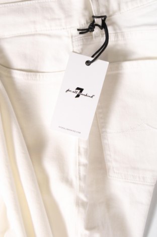 Γυναικείο Τζίν 7 For All Mankind, Μέγεθος M, Χρώμα Λευκό, Τιμή 103,43 €