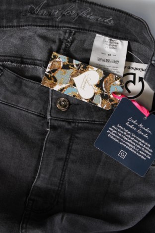 Damen Jeans ANNI FOR FRIENDS, Größe M, Farbe Grau, Preis 12,45 €