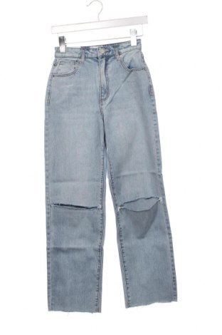 Дамски дънки Abrand Jeans, Размер XXS, Цвят Син, Цена 10,44 лв.