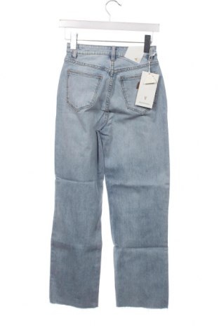Дамски дънки Abrand Jeans, Размер XXS, Цвят Син, Цена 31,32 лв.