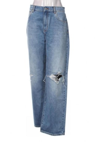 Damskie jeansy Abrand Jeans, Rozmiar XL, Kolor Niebieski, Cena 104,35 zł