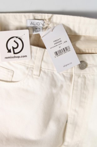 Damen Jeans Aligne, Größe L, Farbe Ecru, Preis 16,60 €