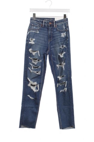 Dámske džínsy  American Eagle, Veľkosť XS, Farba Modrá, Cena  17,94 €