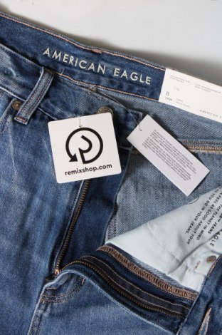 Дамски дънки American Eagle, Размер S, Цвят Син, Цена 87,00 лв.