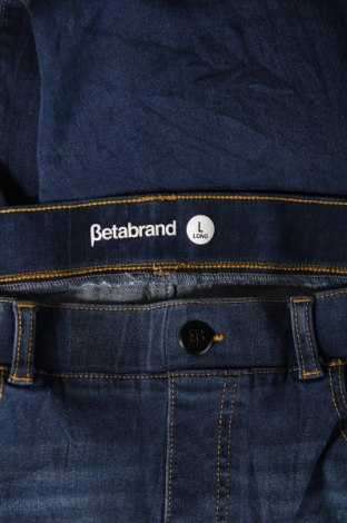 Dámske džínsy  Beta Brand, Veľkosť L, Farba Modrá, Cena  6,75 €