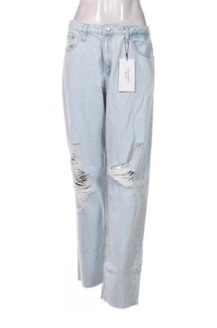 Дамски дънки Calvin Klein Jeans, Размер M, Цвят Син, Цена 81,60 лв.