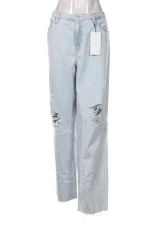 Damskie jeansy Calvin Klein Jeans, Rozmiar XL, Kolor Niebieski, Cena 217,50 zł