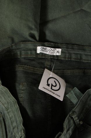 Damskie jeansy Chicoree, Rozmiar XL, Kolor Zielony, Cena 44,52 zł