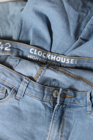 Γυναικείο Τζίν Clockhouse, Μέγεθος L, Χρώμα Μπλέ, Τιμή 17,94 €