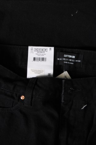Damskie jeansy Cotton On, Rozmiar L, Kolor Czarny, Cena 122,61 zł