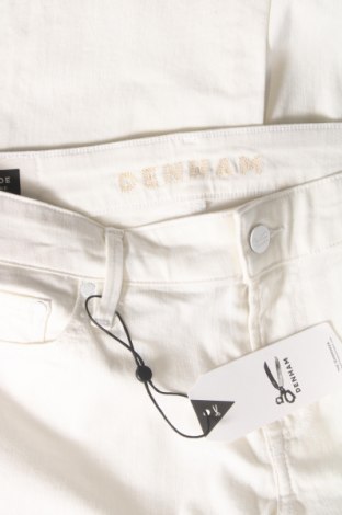 Damskie jeansy Denham, Rozmiar M, Kolor Biały, Cena 115,87 zł