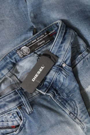 Damskie jeansy Diesel, Rozmiar XXS, Kolor Niebieski, Cena 128,48 zł