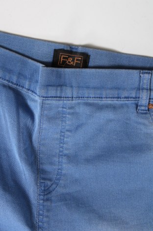 Blugi de femei F&F, Mărime XL, Culoare Albastru, Preț 54,37 Lei