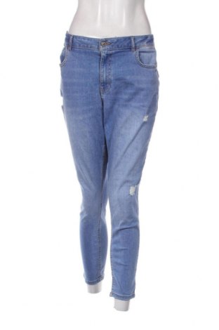 Damskie jeansy F&F, Rozmiar XL, Kolor Niebieski, Cena 55,66 zł