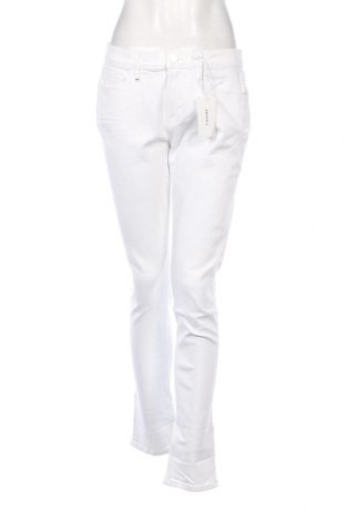 Damskie jeansy Frame, Rozmiar M, Kolor Biały, Cena 530,16 zł