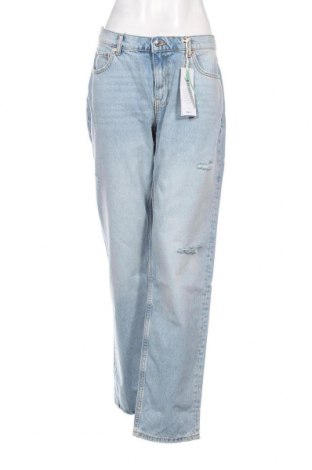 Dámské džíny  Gina Tricot, Velikost L, Barva Modrá, Cena  572,00 Kč
