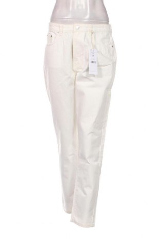 Damen Jeans Gina Tricot, Größe M, Farbe Ecru, Preis € 9,81