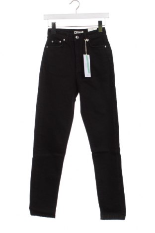 Дамски дънки Gina Tricot, Размер XS, Цвят Черен, Цена 6,80 лв.