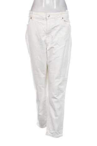 Дамски дънки H&M, Размер XXL, Цвят Бял, Цена 24,65 лв.