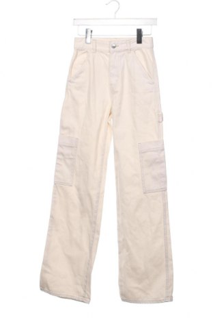 Damen Jeans H&M, Größe XS, Farbe Ecru, Preis 8,46 €