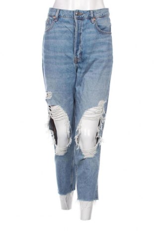 Damskie jeansy H&M Divided, Rozmiar XL, Kolor Niebieski, Cena 72,09 zł