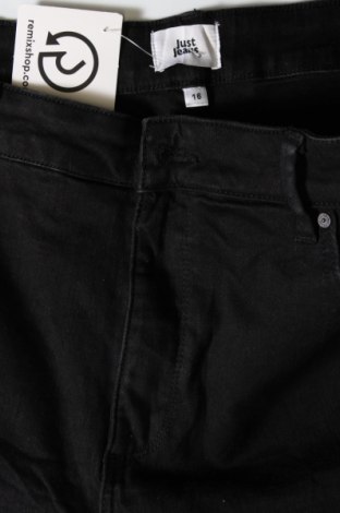 Damskie jeansy Just Jeans, Rozmiar XL, Kolor Czarny, Cena 51,50 zł