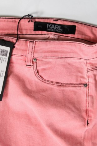 Damskie jeansy Karl Lagerfeld, Rozmiar S, Kolor Różowy, Cena 492,74 zł