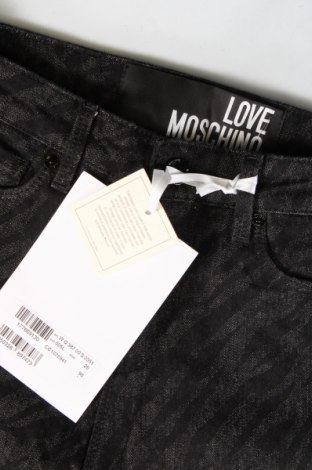 Дамски дънки Love Moschino, Размер XS, Цвят Черен, Цена 254,00 лв.