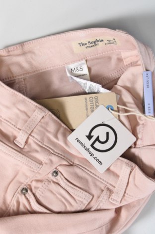 Γυναικείο Τζίν Marks & Spencer, Μέγεθος S, Χρώμα Ρόζ , Τιμή 19,21 €