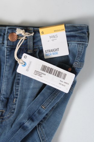 Blugi de femei Marks & Spencer, Mărime XS, Culoare Albastru, Preț 127,89 Lei