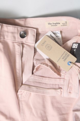 Дамски дънки Marks & Spencer, Размер S, Цвят Розов, Цена 37,80 лв.