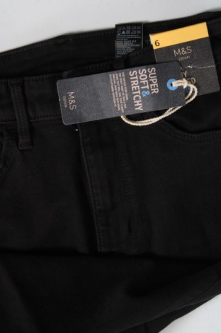 Дамски дънки Marks & Spencer, Размер XS, Цвят Черен, Цена 31,86 лв.