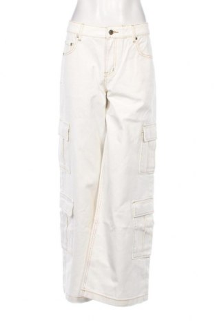 Damskie jeansy Milk It, Rozmiar XL, Kolor Biały, Cena 102,03 zł