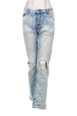 Dámske džínsy  Miss Two, Veľkosť L, Farba Modrá, Cena  8,88 €
