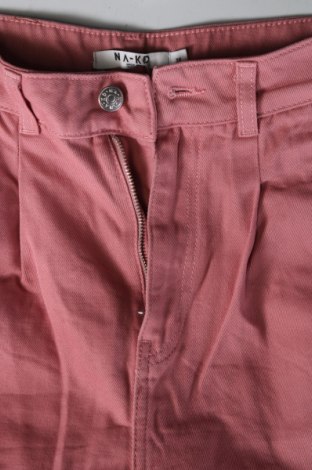 Dámské džíny  NA-KD, Velikost S, Barva Růžová, Cena  173,00 Kč